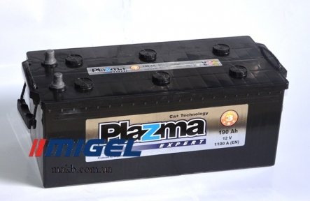 Аккумулятор Plazma Expert 190Ah L+ 1100A