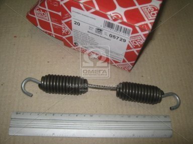 Пружина 228x4x25,5колодки торм. SAF (пр-во Febi) Пружина 228x4x25,5колодки торм. SAF (пр-во Febi)