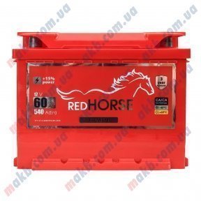 Аккумулятор RED HORSE 60Ah L+ 540A Аккумулятор RED HORSE 60Ah L+ 540A