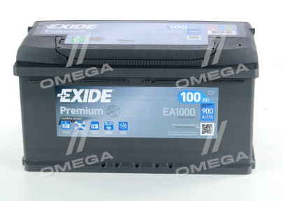 Аккумулятор Exide Premium 100Ah R+ 900A Аккумулятор Exide Premium 100Ah R+ 900A