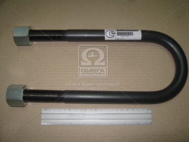 Стремянка с гайками 100x24x300 BPW (пр-во Mollebalestra) Стремянка с гайками 100x24x300 BPW (пр-во Mollebalestra)