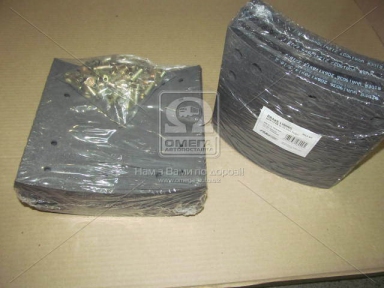 Накладка торм. (компл. на ось) 419х178 (Отв.6,35мм) станд. ROR TA,TC, FRUEHAUF (RIDER) Накладка торм. (компл. на ось) 419х178 (Отв.6,35мм) станд. ROR TA,TC, FRUEHAUF (RIDER)