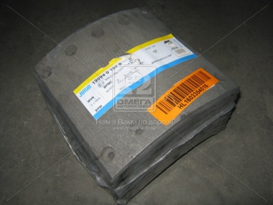 Накладка гальмівний. (компл. на вісь) 420х200 станд. BPW, DAF SB, SAF (вир-во Jurid) Накладка гальмівний. (компл. на вісь) 420х200 станд. BPW, DAF SB, SAF (вир-во Jurid)