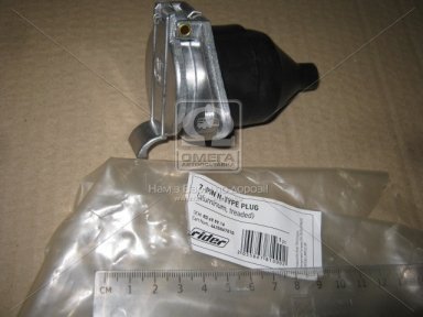 Розетка штифт 7 полюс. N алюмин (контакты резьба) (RIDER) Розетка штифт 7 полюс. N алюмин (контакты резьба) (RIDER)