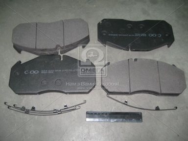 Колодка торм. диск. (компл. на ось) MAN 2000,TGA, MB, KASSBOHRER, RVI MAGNUM,PREMIUM (пр-во CEI) Колодка торм. диск. (компл. на ось) MAN 2000,TGA, MB, KASSBOHRER, RVI MAGNUM,PREMIUM (пр-во CEI)