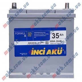 Аккумулятор Inci Akü Formula (NS40) 35Ah JL+ 300A (EN) (тонкая клемма) Аккумулятор Inci Akü Formula (NS40) 35Ah JL+ 300A (EN) (тонкая клемма)