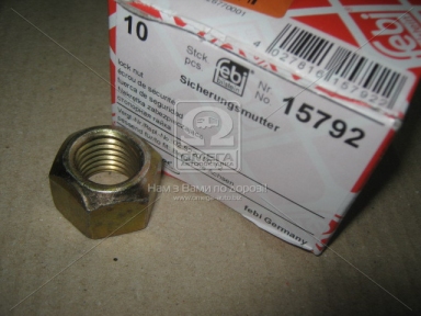 Гайка М20х2,5 SW30 BPW (вир-во Febi) Гайка М20х2,5 SW30 BPW (вир-во Febi)