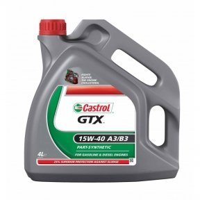 Моторне масло Castrol GTX 15W-40 A3/B3 (4 л) Моторне масло Castrol GTX 15W-40 A3/B3 (4 л)