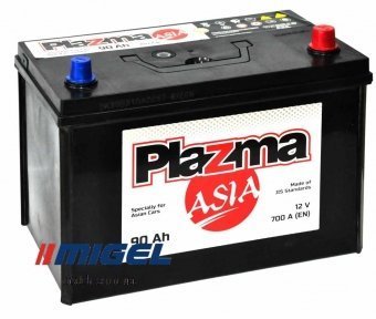 Аккумулятор Plazma ASIA 90AH JR+ 700A Аккумулятор Plazma ASIA 90AH JR+ 700A