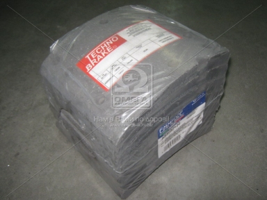 Накладка торм. (компл. на ось) 419х178 (Отв.6,35мм) 2-й рем. ROR TA, FRUEHAUF (пр-во Techno Brake) Накладка торм. (компл. на ось) 419х178 (Отв.6,35мм) 2-й рем. ROR TA, FRUEHAUF (пр-во Techno Brake)