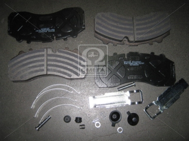 Колодка торм. диск. E-BRAKE (компл. на ось) BPW, DAF XF95, IVECO, MB ACTROS, SAF (пр-во Winnard) Колодка торм. диск. E-BRAKE (компл. на ось) BPW, DAF XF95, IVECO, MB ACTROS, SAF (пр-во Winnard)