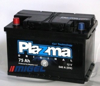 Аккумулятор Plazma Original 75Ah L+ 540A