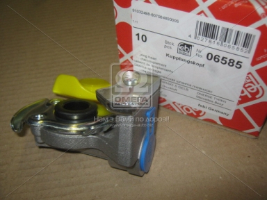 Пневморазъемник (розетка-желтый) M16x1.5 ОТВ.№ 07079 БЕЗ КЛАПАНА (пр-во FEBI) Пневморазъемник (розетка-желтый) M16x1.5 ОТВ.№ 07079 БЕЗ КЛАПАНА (пр-во FEBI)