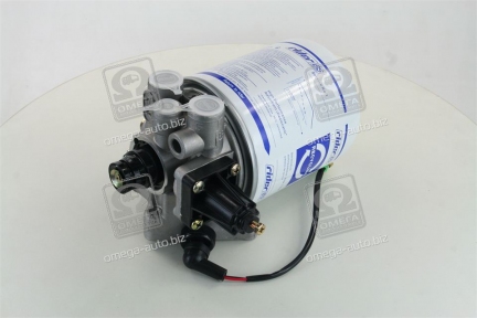 Кран Влагоотделителя 4-выхода MB, MAN, IVECO, DAF (с фильтром) 24В (RIDER) Кран Влагоотделителя 4-выхода MB, MAN, IVECO, DAF (с фильтром) 24В (RIDER)