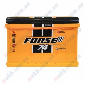 Аккумулятор Forse 74Ah R+ 720A Аккумулятор Forse 74Ah R+ 720A