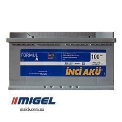 Акумулятор INCI-AKU Formula A 100Ah R+ 860A Акумулятор INCI-AKU Formula A 100Ah R+ 860A