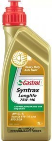 Трансмиссионное масло Castrol Syntrax Longlife 75W-140 (1 л) Трансмиссионное масло Castrol Syntrax Longlife 75W-140 (1 л)