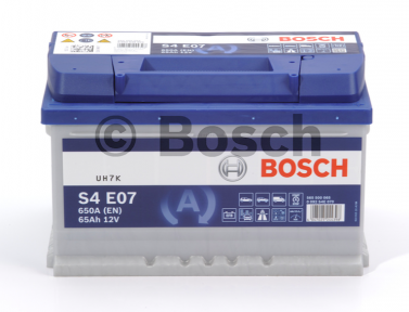 Аккумулятор Bosch S4E 65AH R+ 650A EFB (START-STOP) (низкобазовый) Аккумулятор Bosch S4E 65AH R+ 650A EFB (START-STOP) (низкобазовый)