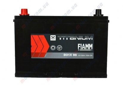 Аккумулятор Fiamm Black Titanium 95Ah JL+ 760A