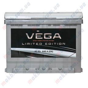 Аккумулятор Vega Limited Edition 65Ah R+ 640A Аккумулятор Vega Limited Edition 65Ah R+ 640A