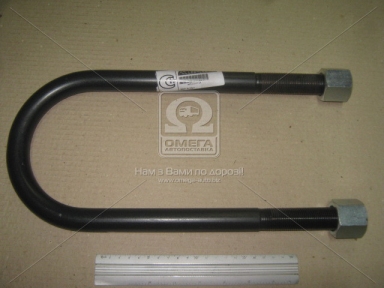 Стремянка с гайками 128x24x335 BPW (пр-во Mollebalestra) Стремянка с гайками 128x24x335 BPW (пр-во Mollebalestra)