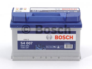 Аккумулятор Bosch S4 Silver 72AH R+680A (EN) (Низкобазовый) Аккумулятор Bosch S4 Silver 72AH R+680A (EN) (Низкобазовый)