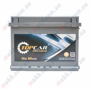 Акумулятор TOP CAR Premium 60Ah L+ 600A Акумулятор TOP CAR Premium 60Ah L+ 600A