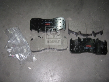 Колодка торм. диск. (компл. на ось) RENAULT, VOLVO (пр-во TRW) Колодка торм. диск. (компл. на ось) RENAULT, VOLVO (пр-во TRW)