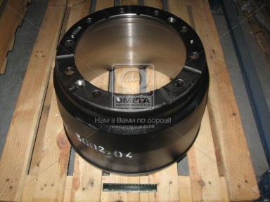 Барабан гальмівний SCANIA (вир-во Templin) Барабан гальмівний SCANIA (вир-во Templin)