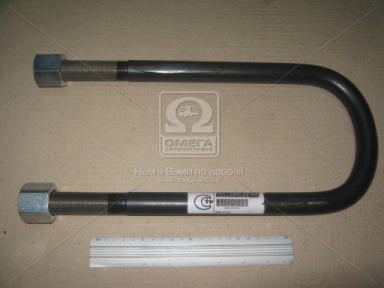 Стремянка с гайками 128x24x345 BPW (пр-во Mollebalestra) Стремянка с гайками 128x24x345 BPW (пр-во Mollebalestra)