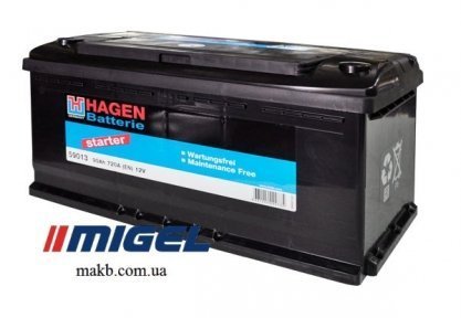 Аккумулятор Hagen 90AH L+ 720A Аккумулятор Hagen 90AH L+ 720A