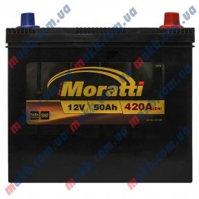 Аккумулятор Moratti 50Ah JR+ 420A (honda) Аккумулятор Moratti 50Ah JR+ 420A (honda)