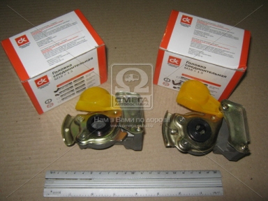 Головка соед. М16x1,5  желт. компл.(б/к+с/к) MB, MAN <ДК> Головка соед. М16x1,5  желт. компл.(б/к+с/к) MB, MAN <ДК>