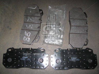 Колодка торм. диск. (компл. на ось) RVI MAGNUM, VOLVO B10/12(95-), ROR TA/TM, передн. (пр-во TRW) Колодка торм. диск. (компл. на ось) RVI MAGNUM, VOLVO B10/12(95-), ROR TA/TM, передн. (пр-во TRW)