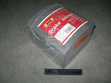 Накладка торм. (компл. на ось) 410х200 станд. VOLVO F12,FH12,FL7,FL10 (пр-во Lumag)