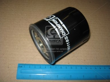 Фільтр масляний двигуна CITROEN /F118 (вир-во CHAMPION) Фільтр масляний двигуна CITROEN /F118 (вир-во CHAMPION)
