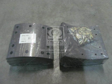 Накладка торм. (компл. на ось) 419х178 (Отв.6,35мм) 2-й рем. ROR TA, FRUEHAUF (RIDER) Накладка торм. (компл. на ось) 419х178 (Отв.6,35мм) 2-й рем. ROR TA, FRUEHAUF (RIDER)