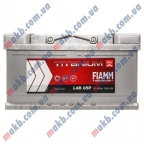 Аккумулятор FIAMM Titanium Pro 85Ah R+ 760A (низкобазовый) Аккумулятор FIAMM Titanium Pro 85Ah R+ 760A (низкобазовый)