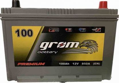 Аккумулятор Grom 100 Ah JR+ 850A Аккумулятор Grom 100 Ah JR+ 850A