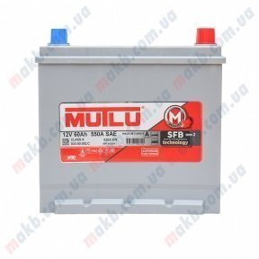 Аккумулятор Mutlu SFB Technology (Ser2) 60Ah JR+ 520A Аккумулятор Mutlu SFB Technology (Ser2) 60Ah JR+ 520A