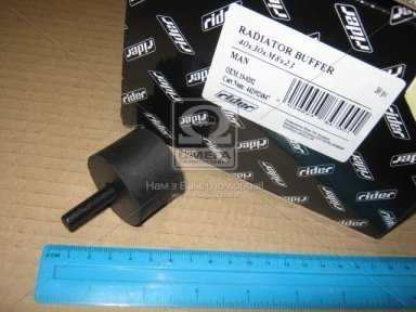 Подушка 30х30хМ10*22 глушителя MAN (RIDER) Подушка 30х30хМ10*22 глушителя MAN (RIDER)