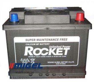 Акумулятор Rocket 74Ah R+ 640A Акумулятор Rocket 74Ah R+ 640A