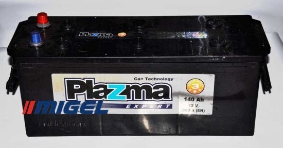 Акумулятор Plazma Expert 140Ah L+ 800A Акумулятор Plazma Expert 140Ah L+ 800A
