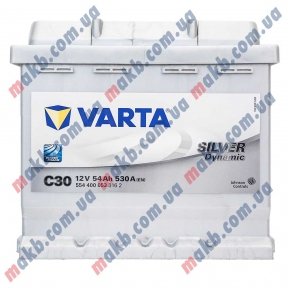 Аккумулятор Varta 54Ah R+ 530A Silver Dynamic Аккумулятор Varta 54Ah R+ 530A Silver Dynamic