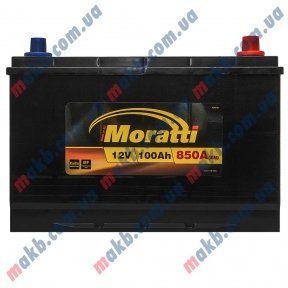 Аккумулятор Moratti 100Ah JR+ 850A Аккумулятор Moratti 100Ah JR+ 850A