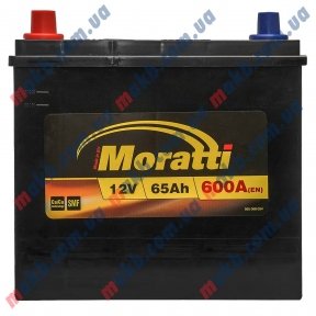 Аккумулятор Moratti 65Ah JL+ 600A Аккумулятор Moratti 65Ah JL+ 600A