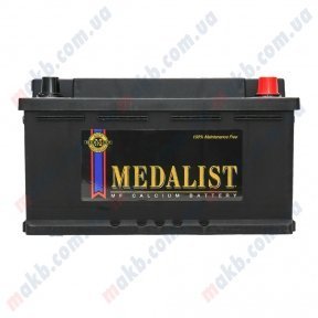 Аккумулятор Medalist 80Ah R+ 730A (низкобазовый) Аккумулятор Medalist 80Ah R+ 730A (низкобазовый)