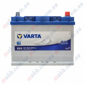 Аккумулятор Varta 70Ah JR+ 630A Blue Dynamic Аккумулятор Varta 70Ah JR+ 630A Blue Dynamic