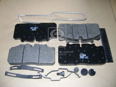 Колодка гальмівний. диск. (компл. на вісь) DAF LF45, IVECO, MAN L/M/ME2000, RVI MIDLUM (вир-во TRW) Колодка гальмівний. диск. (компл. на вісь) DAF LF45, IVECO, MAN L/M/ME2000, RVI MIDLUM (вир-во TRW)