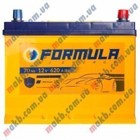 Аккумулятор FORMULA 70Ah JR+ 620A Аккумулятор FORMULA 70Ah JR+ 620A